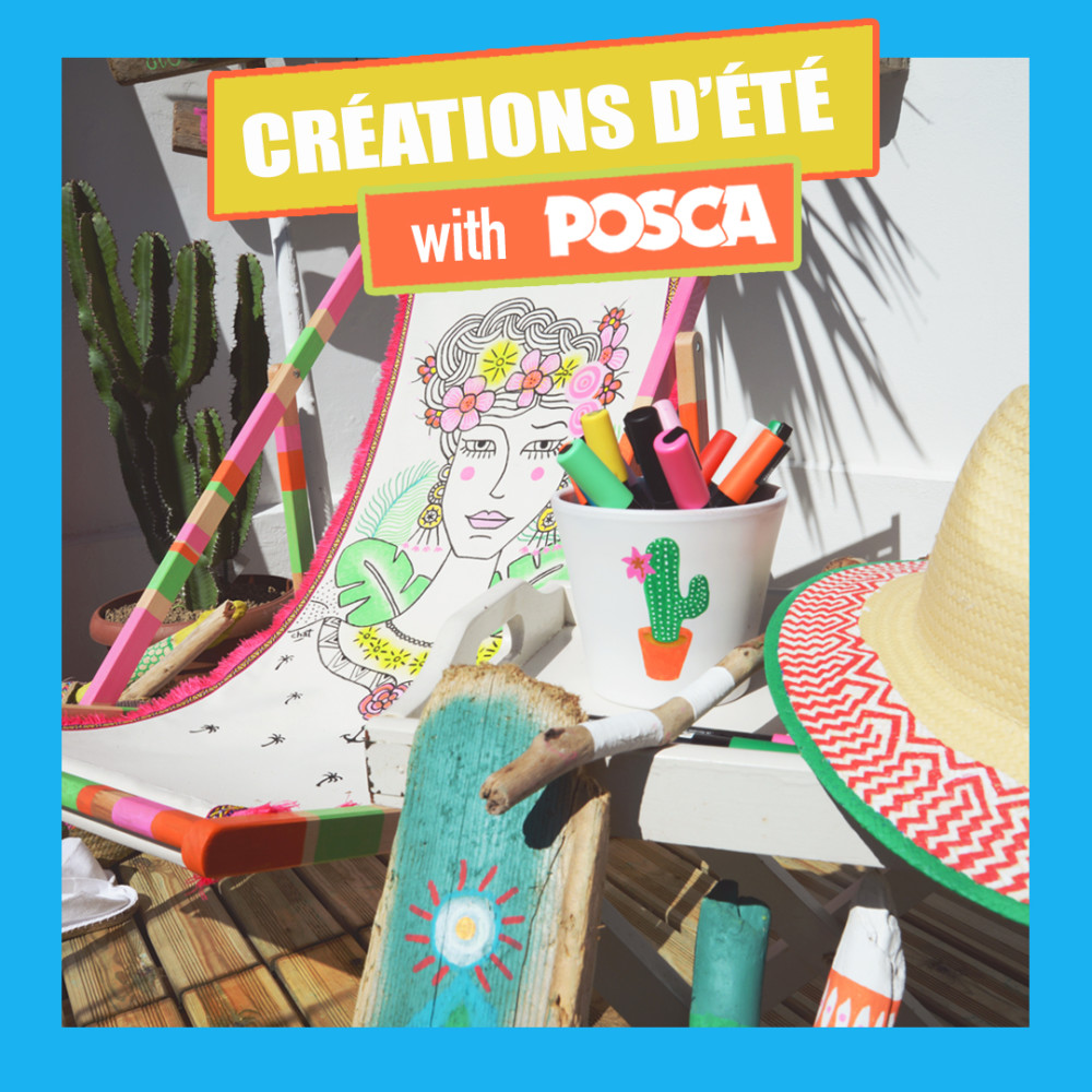 MIROIR POSCA TUTO CRÉATION D’ÉTÉ